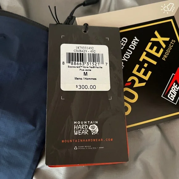 NEW Mountain Hardwear Exposure 2 Goretex Paclite Plus Jacket (Men) - Picture 5 of 8